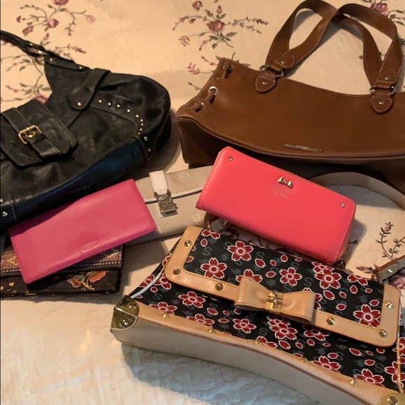 assorted designer Handbags - Designer lot of purses 👛 and wallets